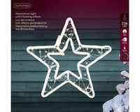 Lumineo Neon LED - Kerstster - 236 - Warm wit - 35.5 cm