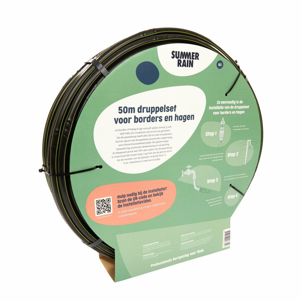 SummerRain Borders en hagen - Druppelset - 50m - 50 m