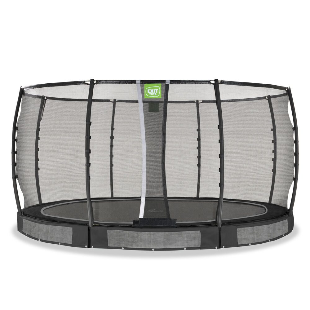 EXIT Allure Premium - Inground trampoline - Zwart - 427 cm EXIT Allure Premium - Inground trampoline - Zwart - 427 cm