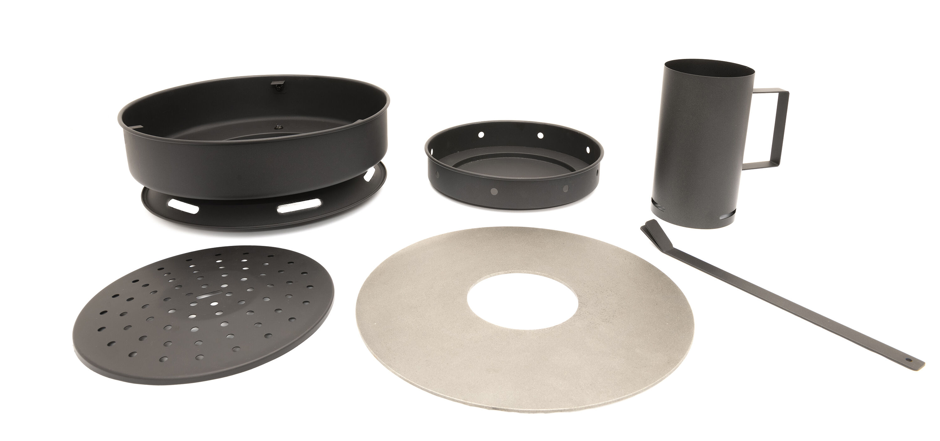 Onyx Mesa - Tafelgrill - Rond - Gepoedercoat - Staal - 36 cm