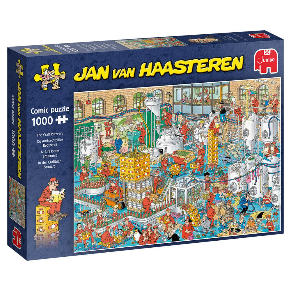 Jumbo Jan van Haasteren De Ambachtelijke Brouwerij - Puzzel - 1000 stukjes Jumbo Jan van Haasteren De Ambachtelijke Brouwerij - Puzzel - 1000 stukjes