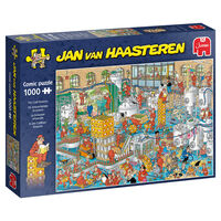 Jumbo Jan van Haasteren De Ambachtelijke Brouwerij - Puzzel - 1000 stukjes - Blauw
