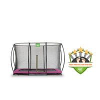 Exit Silhouette - Inground trampoline - Roze - 244x366 cm
