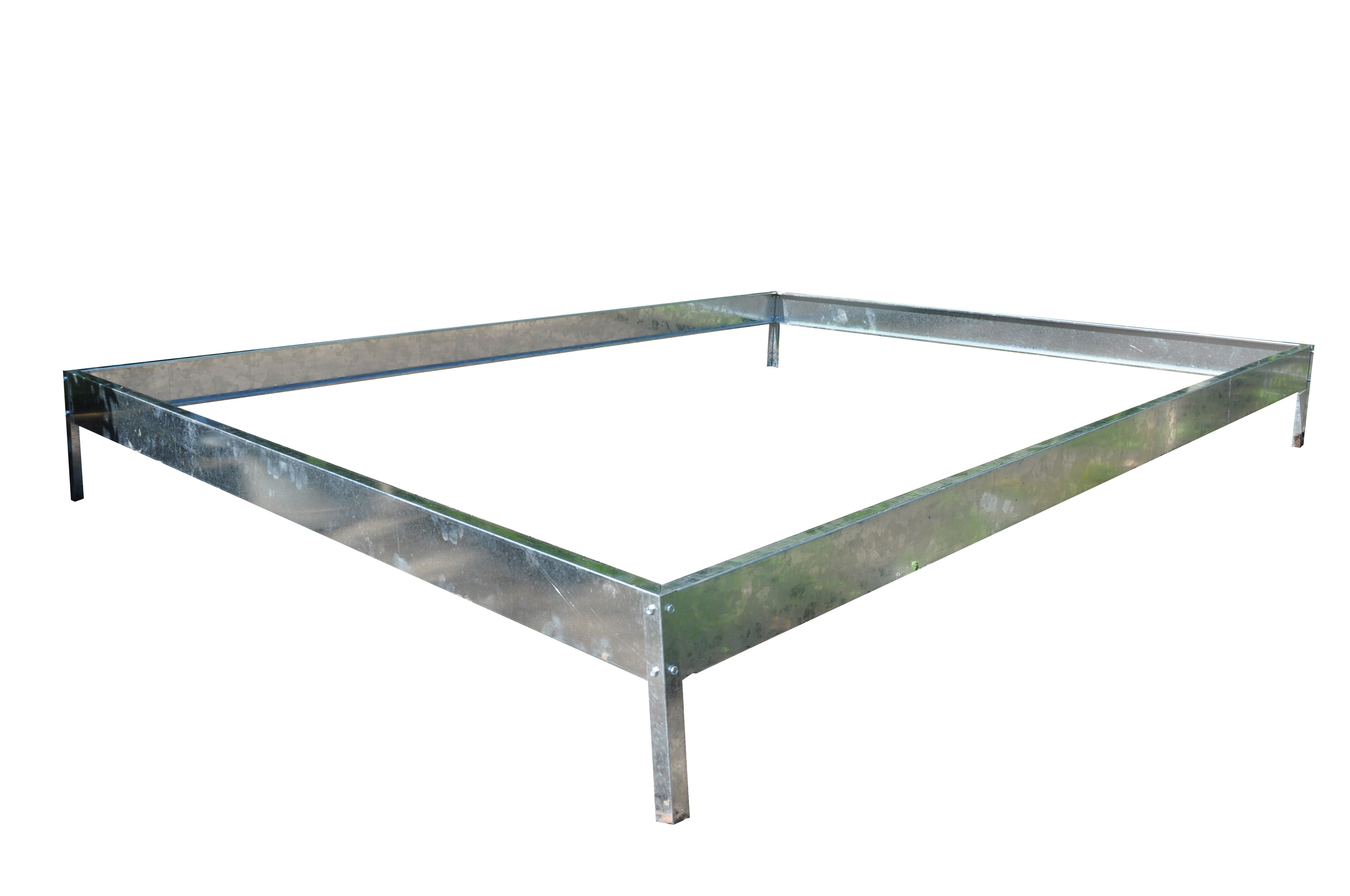 HALLS Magnum 128 - Fundering - zilver - 12x3x384 cm