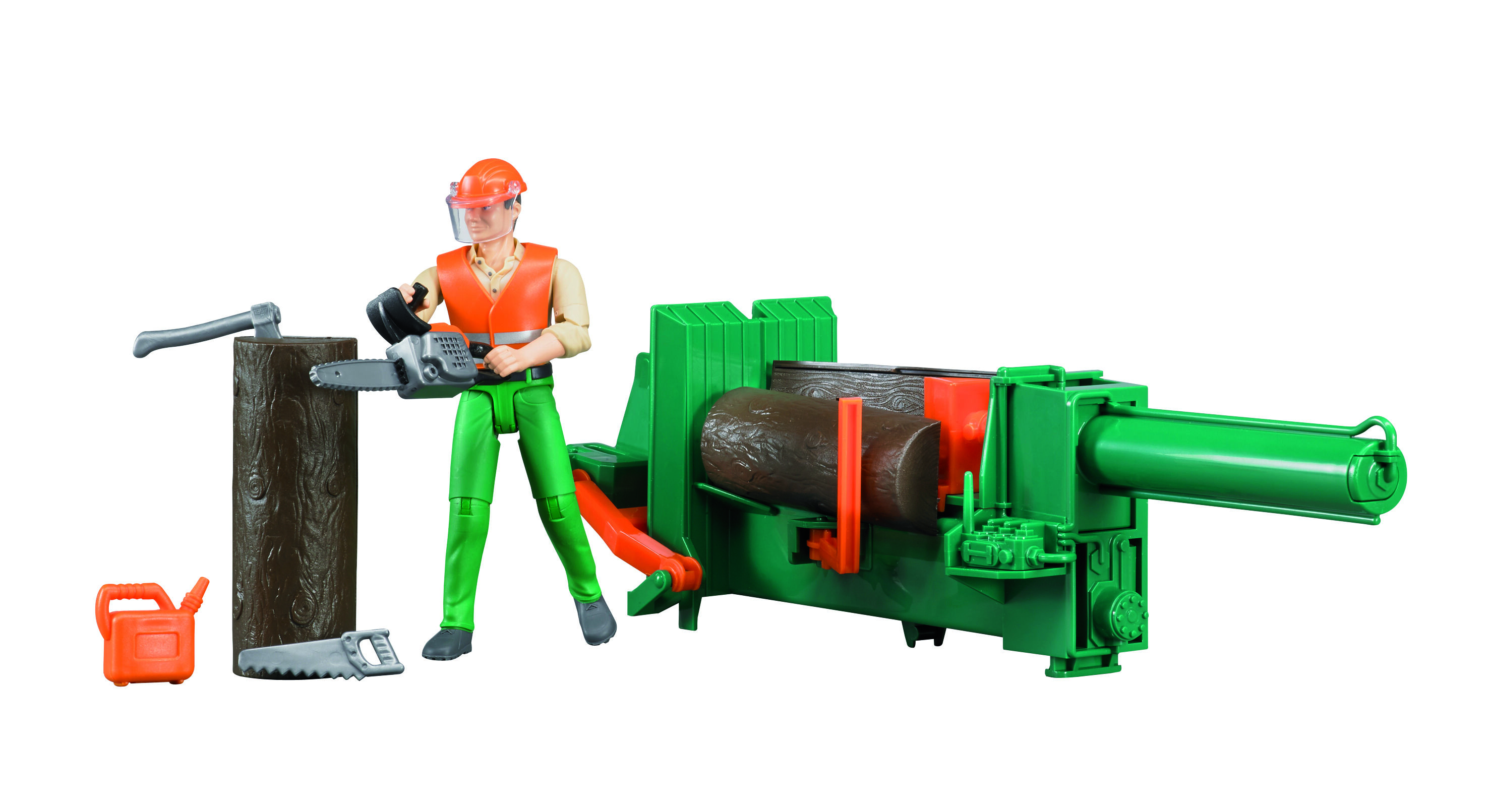 Bruder Bosbouw set 1:16 - Accessoires