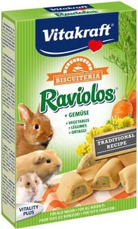 Vitakraft Raviolos - Knaagdierensnack - 100 Gram - wortel