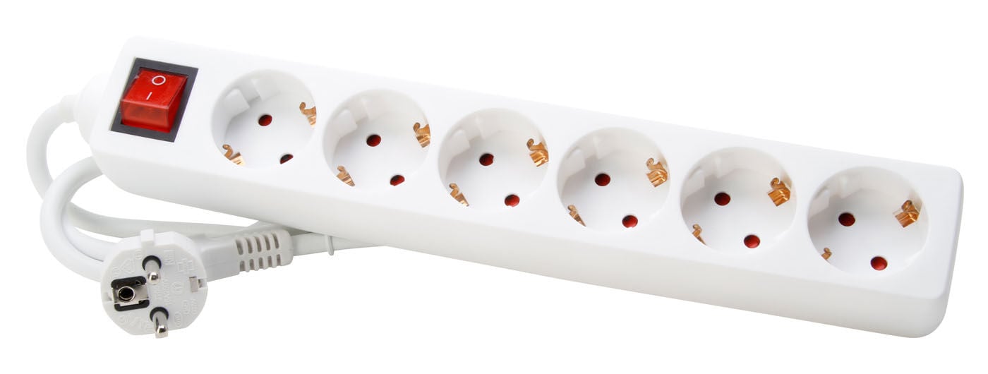 Kopp 6-Voudig 1,4 meter 3x1.5mm2 - Snoercentrale