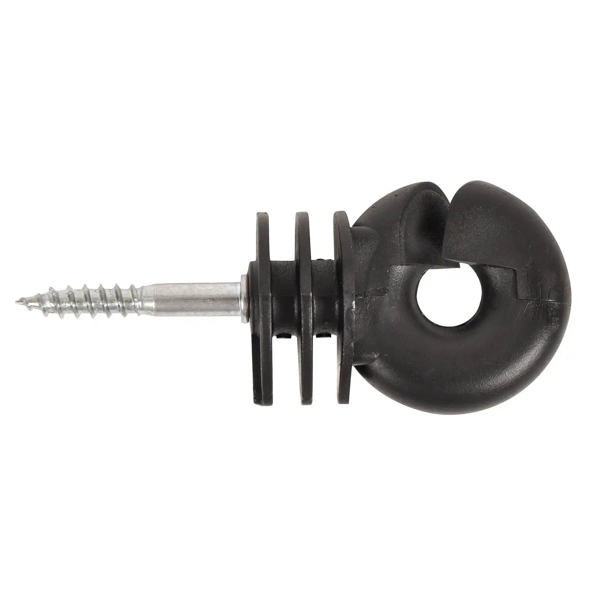 Gallagher - Ringisolator Economy - 15.7 cm - 75 Stuks - Zwart - 20.2 cm