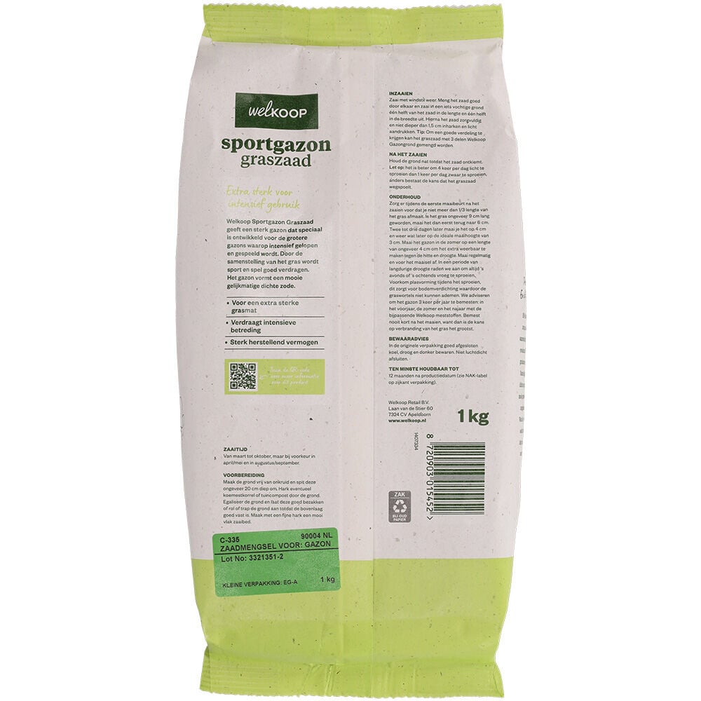 Welkoop - Sportgazon Graszaad - 35 m2