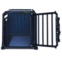 4Pets Pro 1 Noir - Autobench Hond - Zwart - 54.4x54.5x73.5 cm - S