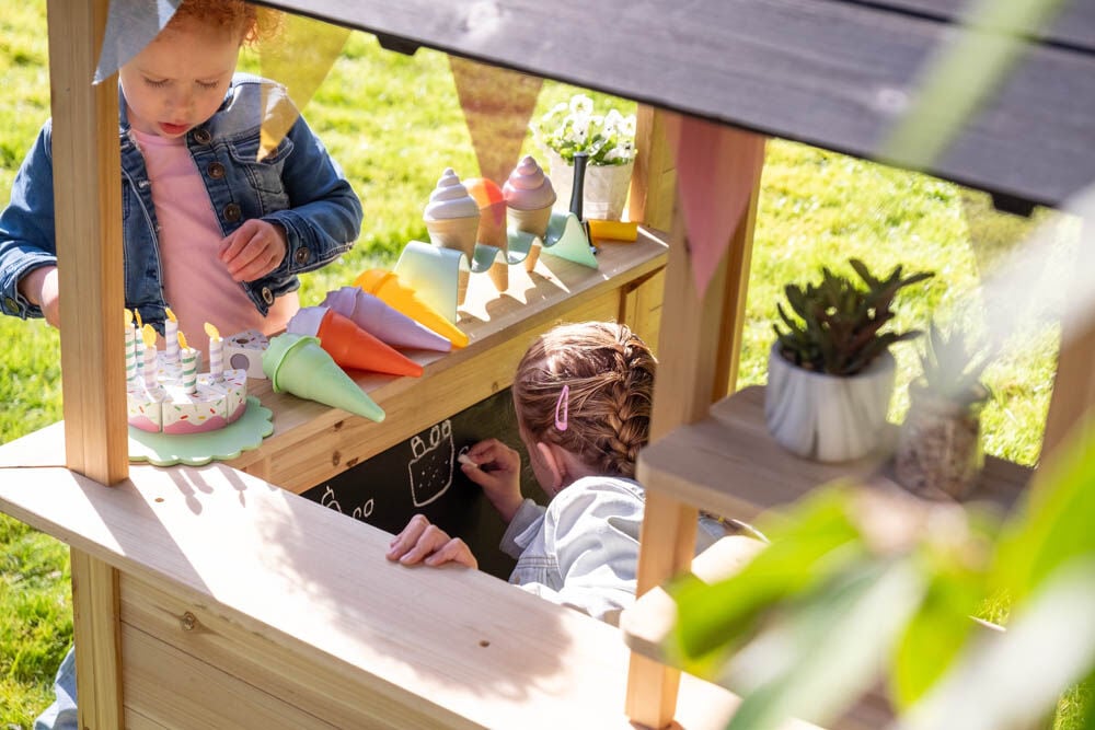 Exit Hika - Speelhuisje - Naturel - Cederhout