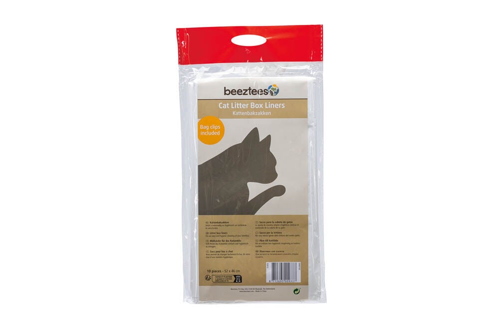 Beeztees Kattenbakzak 10 stuks - Kattenbakken & benodigheden