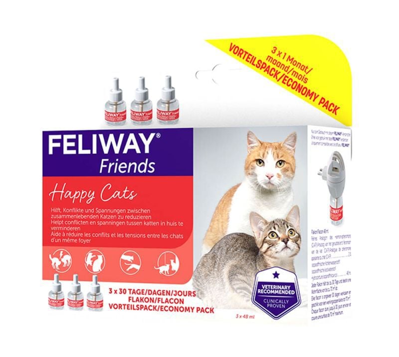 Feliway Classic navulling Tripack - Anti Stress Feliway Classic navulling Tripack - Anti Stress
