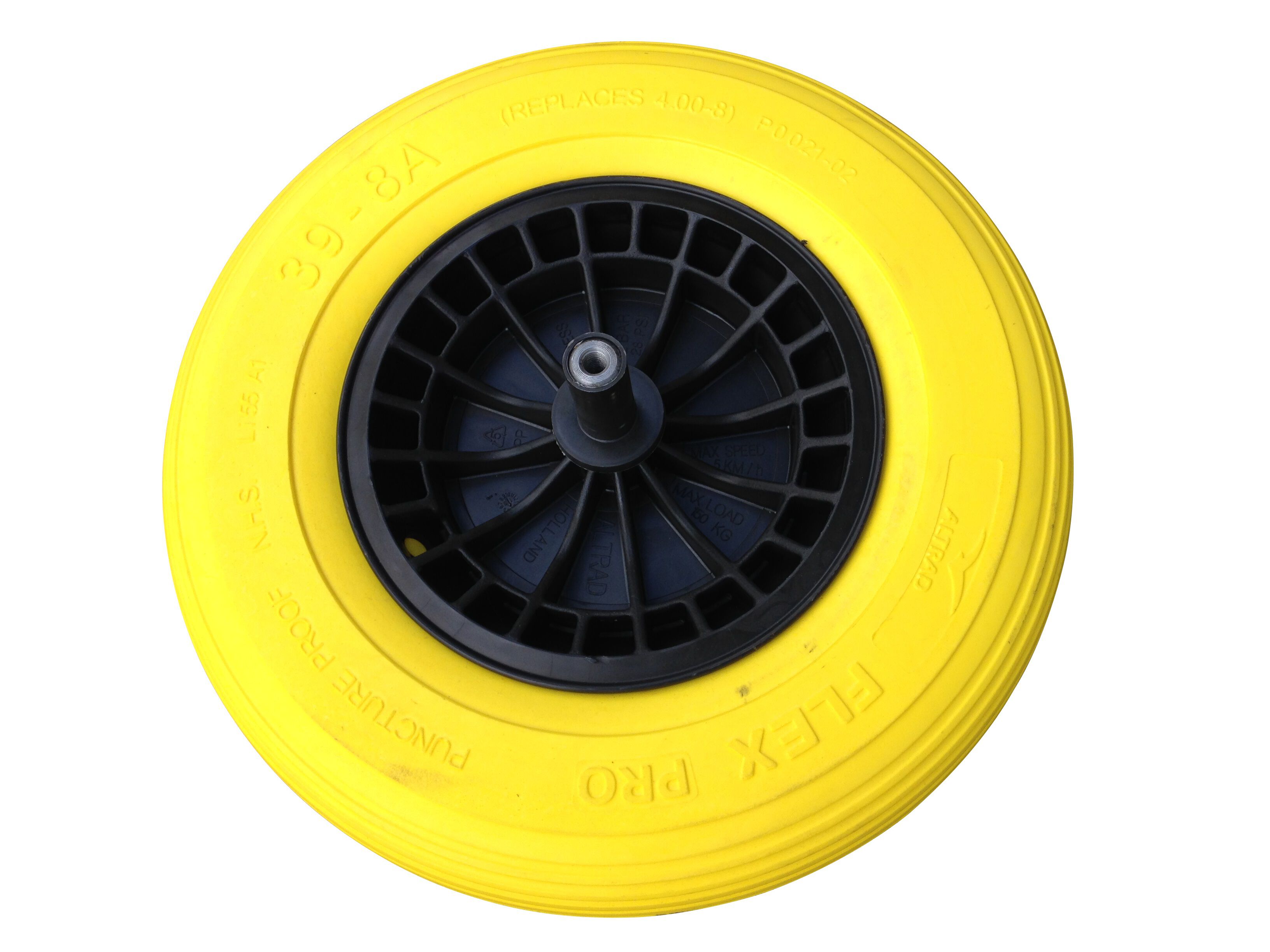 FORT - Antilekwiel Flex Pro Kruiwagen - 20 cm as