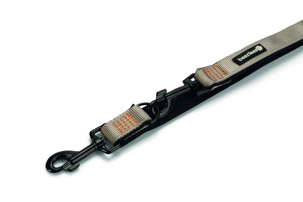 Beeztees Premium Parinca - Dressuurlijn - Trainingslijn Hond - grijs - 200 cm