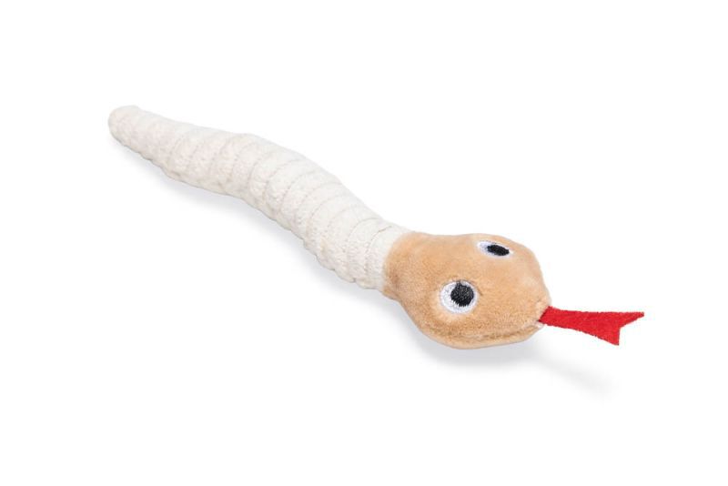 Beeztees Slang Boa - Kattenspeeltje - Bruin