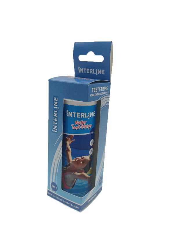 Interline 2 in 1 - Water Teststrips - 25 stuks - 25 Stuks