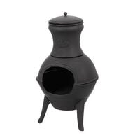 Fancy Flames - Tuinhaard - Zwart - Gietijzer