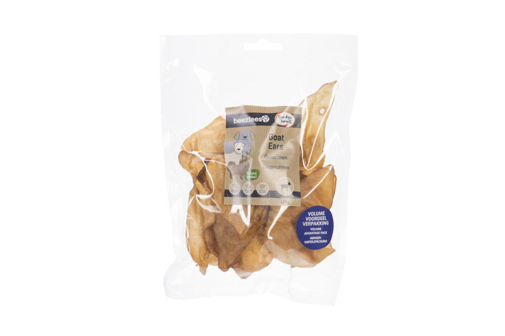 Beeztees Geitenoren - Hondensnack - 125 Gram - geit Beeztees Geitenoren - Hondensnack - 125 Gram - geit
