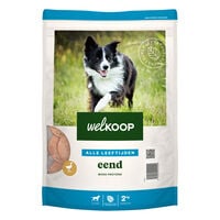 Welkoop Mono Proteïne - Vers Vlees - Hondenvoer - 2 Kilogram - groente, eend