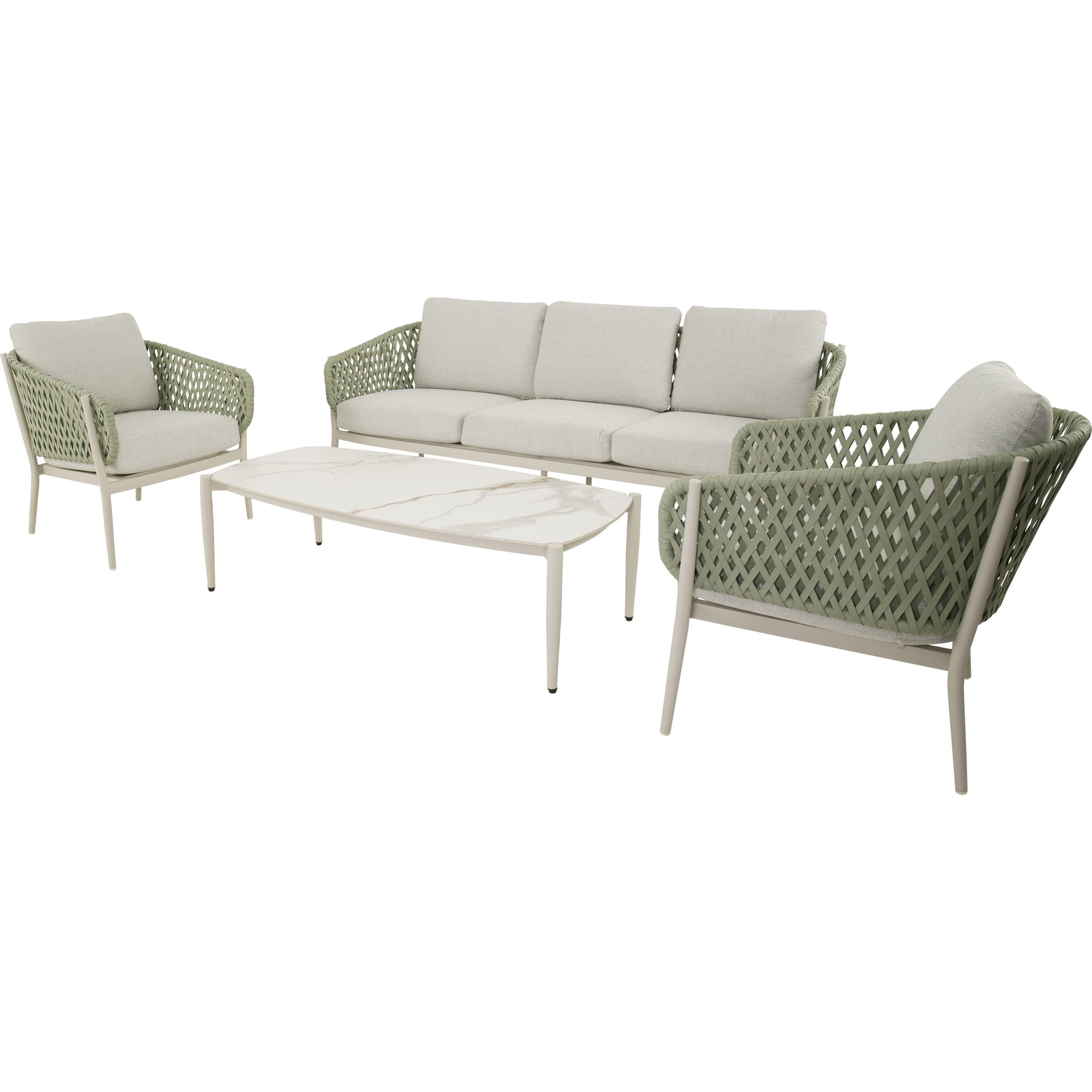 Lesli Living Zaya - Loungeset - 208x54.5x82 cm