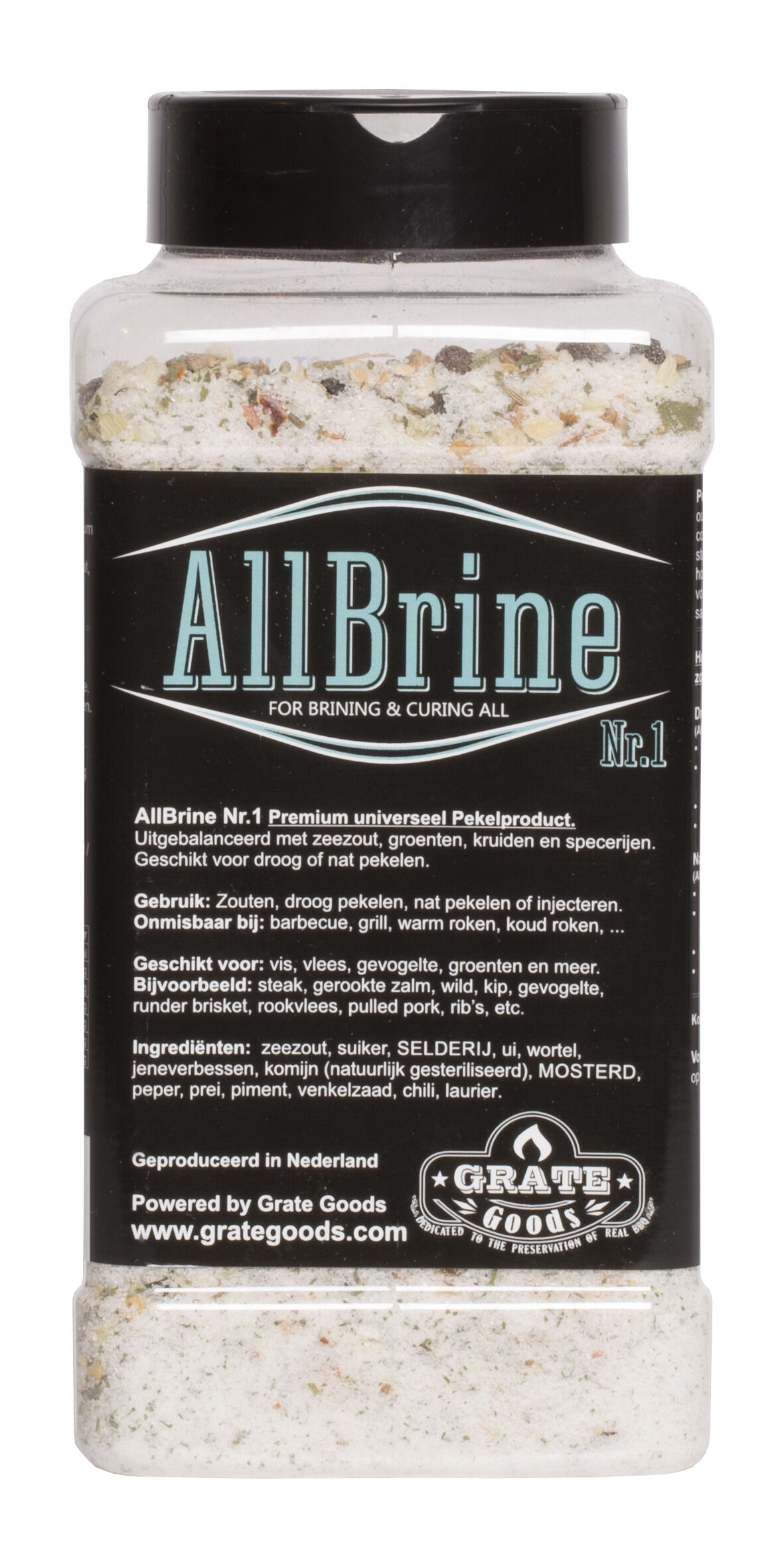 Grate goods Allbrine nr. 1 - BBQ pekelzout
