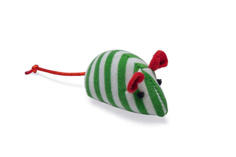 Beeztees Kerstmuizen - Kattenspeeltje - Groen