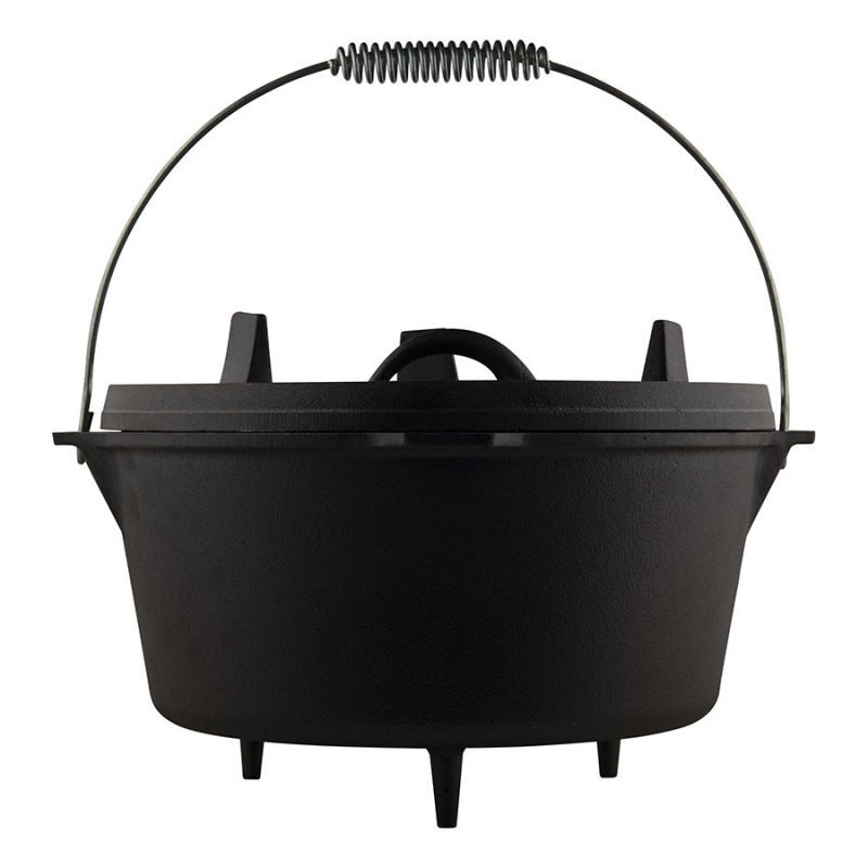 The Windmill Cast Iron Dutch oven 9Q 8,5L - Pan - Zwart - Large