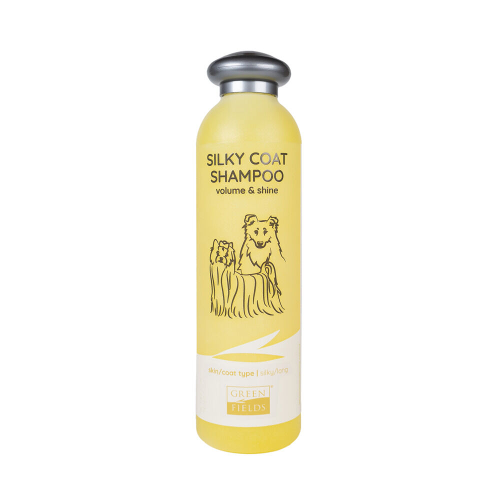 Greenfields Silky Coat - Langharige vacht - Hondenshampoo - 270 Milliliter - Transparant