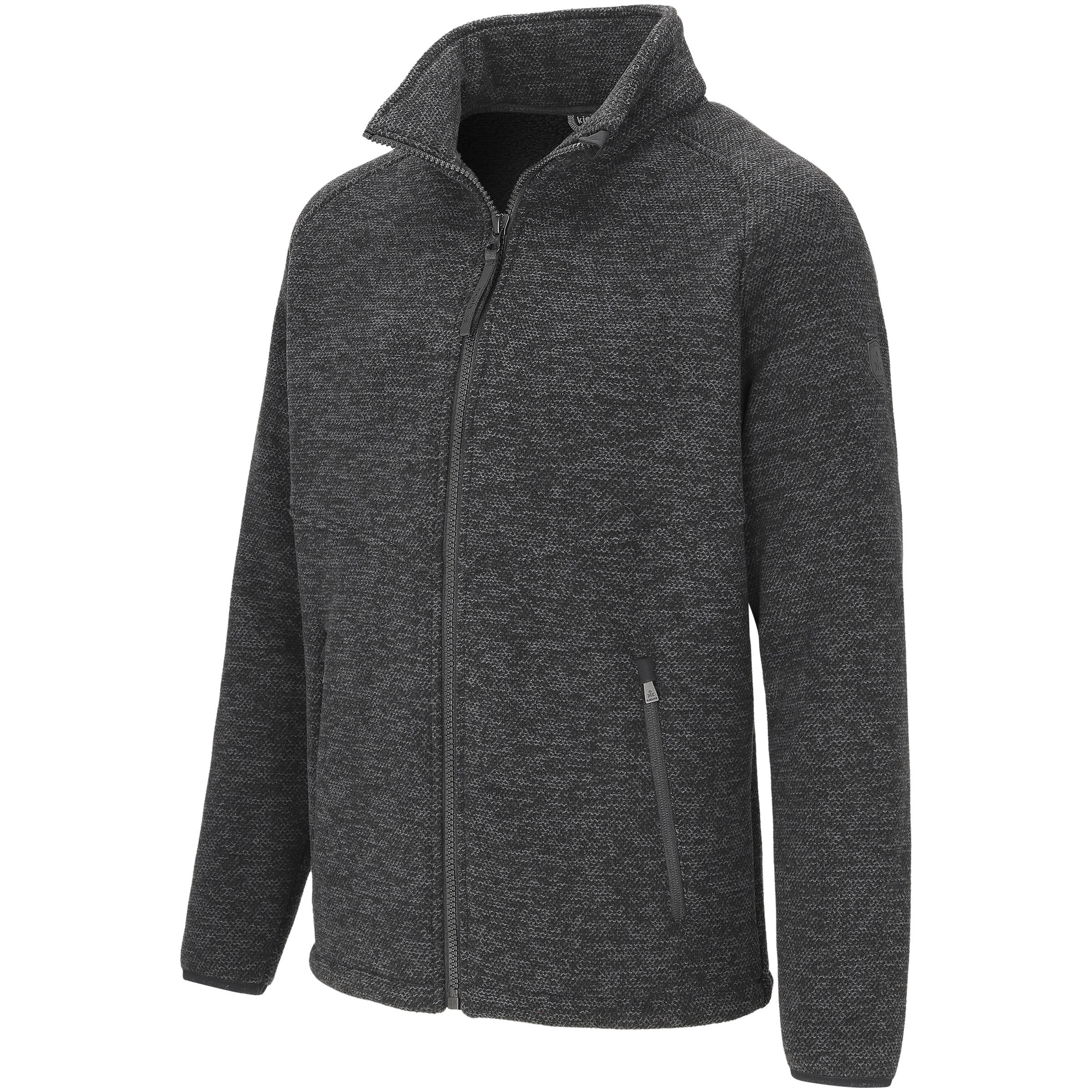 Kjelvik Dario - Vest - Grijs melange