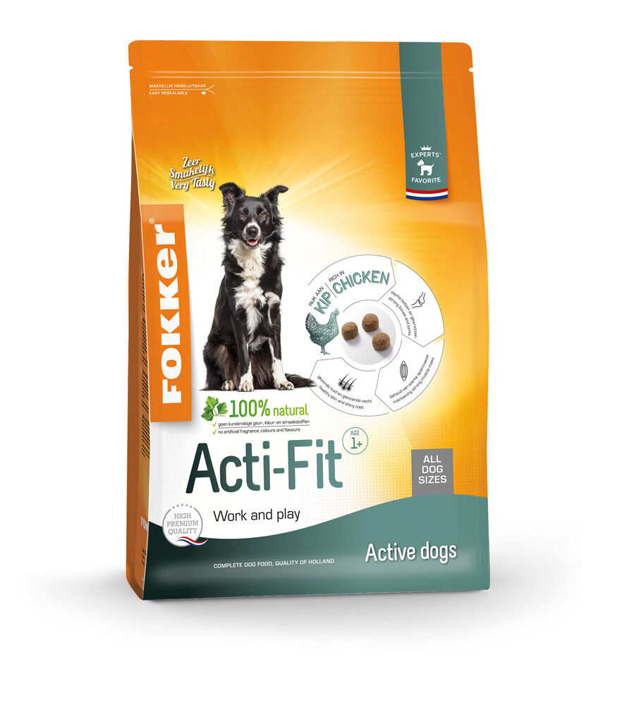 Fokker Acti-Fit - Hondenvoer Fokker Acti-Fit - Hondenvoer