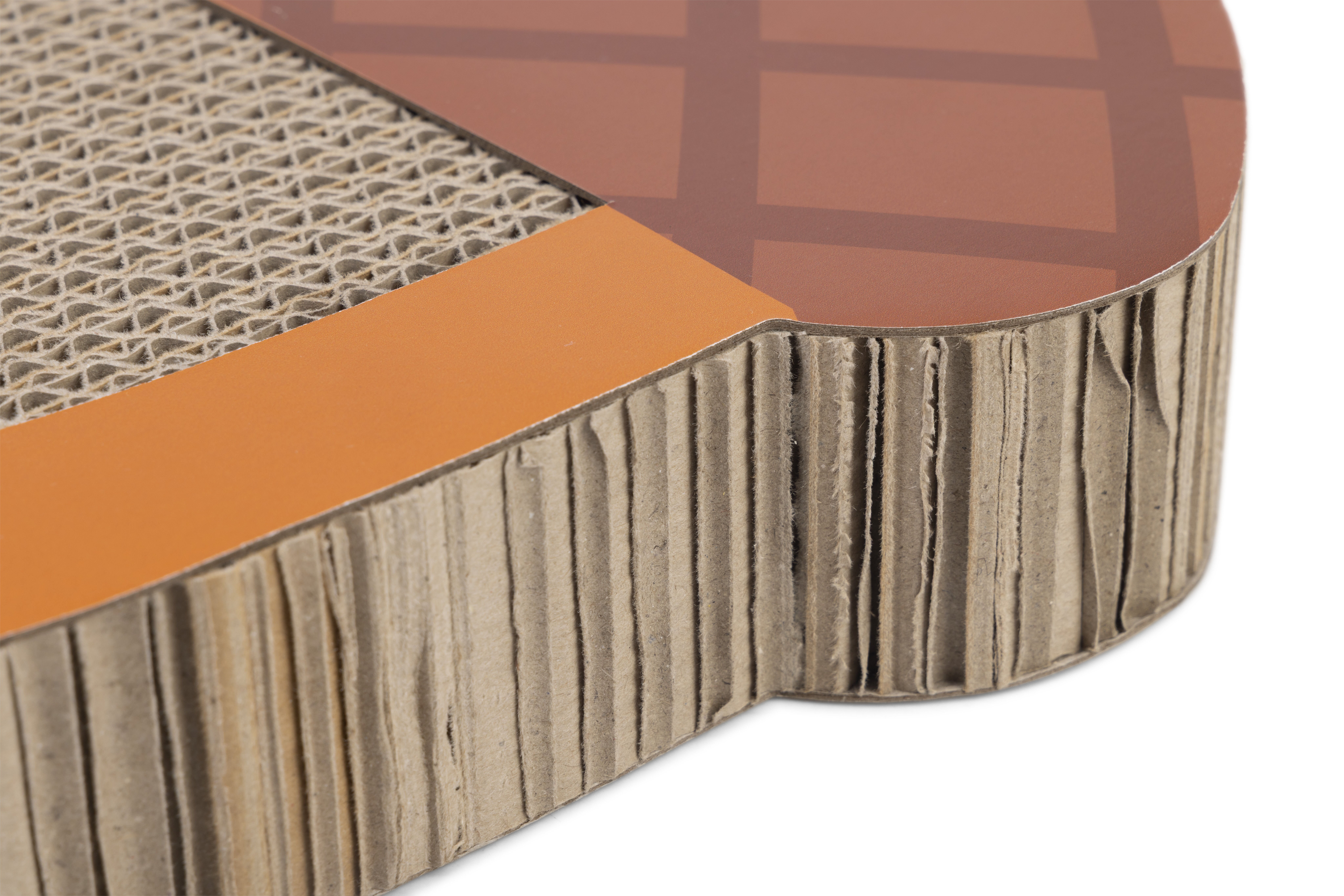 Beeztees Kona - Krabplank - Bruin - 42.5x33.5x4 cm