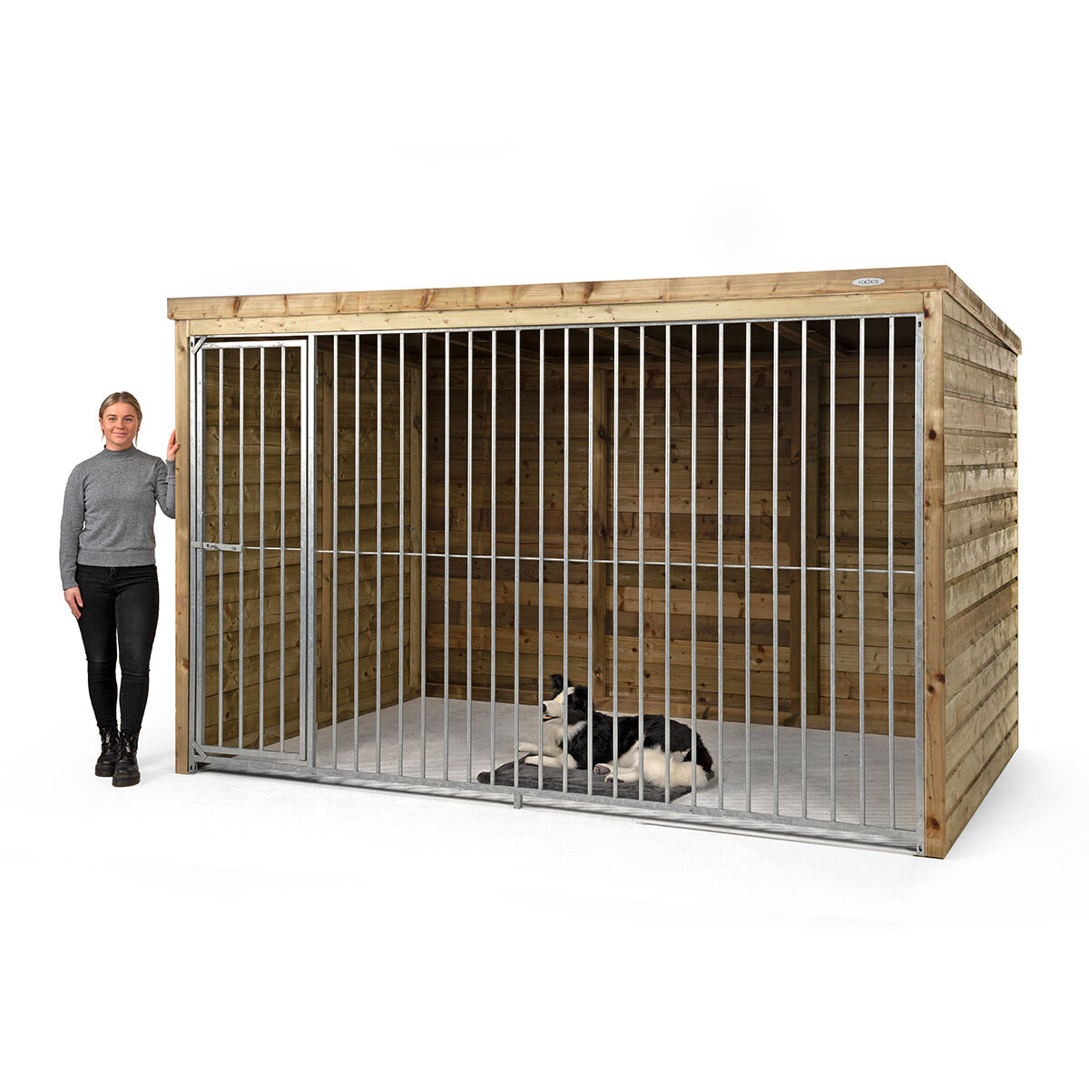 Voldux Beer - Hondenkennel - 196x208x316 cm