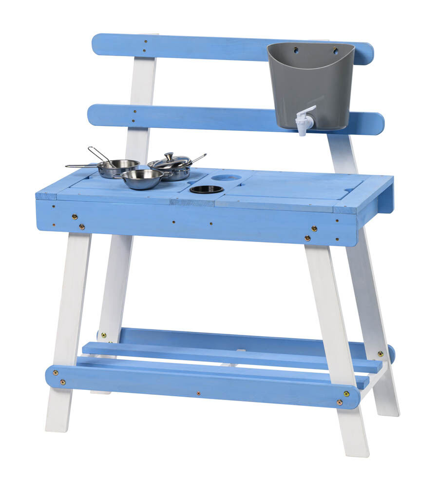 Swing King Mud - Speelkeuken - 6 Kilogram - Blauw - Hout