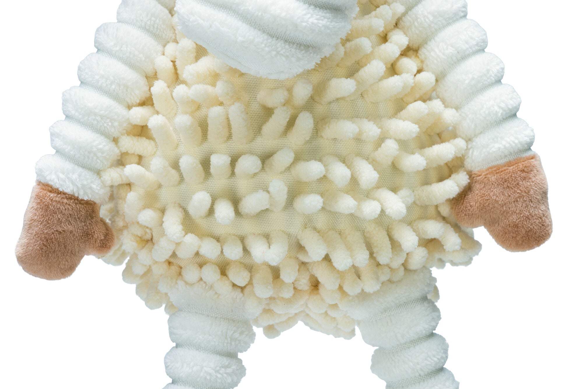 Beeztees Eco Olifant Oda - Knuffel - Hondenspeelgoed - beige