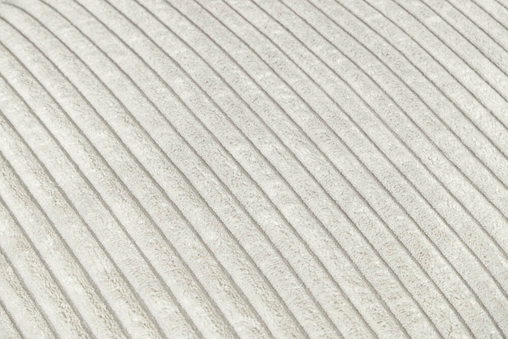 Designed by Lotte Ribbed - Hondenkussen - lichtgrijs - 15x55x70 cm - S