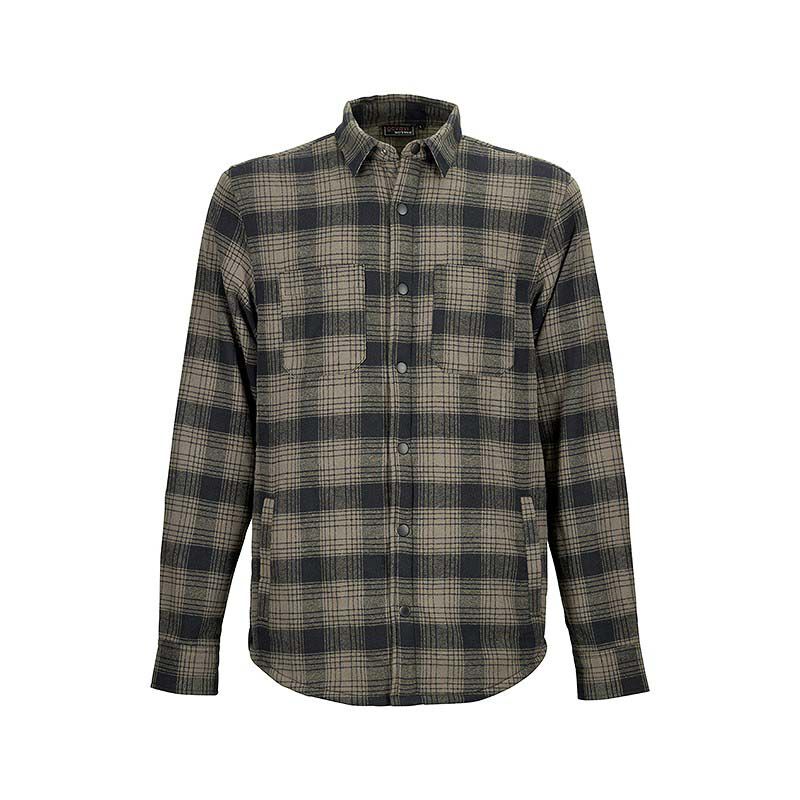 Gevavi Workwear GW40 Gevoerd - Overhemd - Bruin - 3XL Gevavi Workwear GW40 Gevoerd - Overhemd - Bruin - 3XL