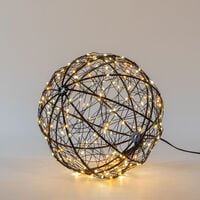 Anna's Collection Lichtbol - Kerstverlichting - 200 - Klassiek warm wit - 18 cm