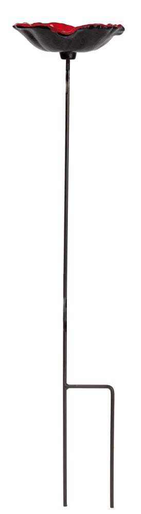 Bird Gift Klaproos -Voederschaal op steker