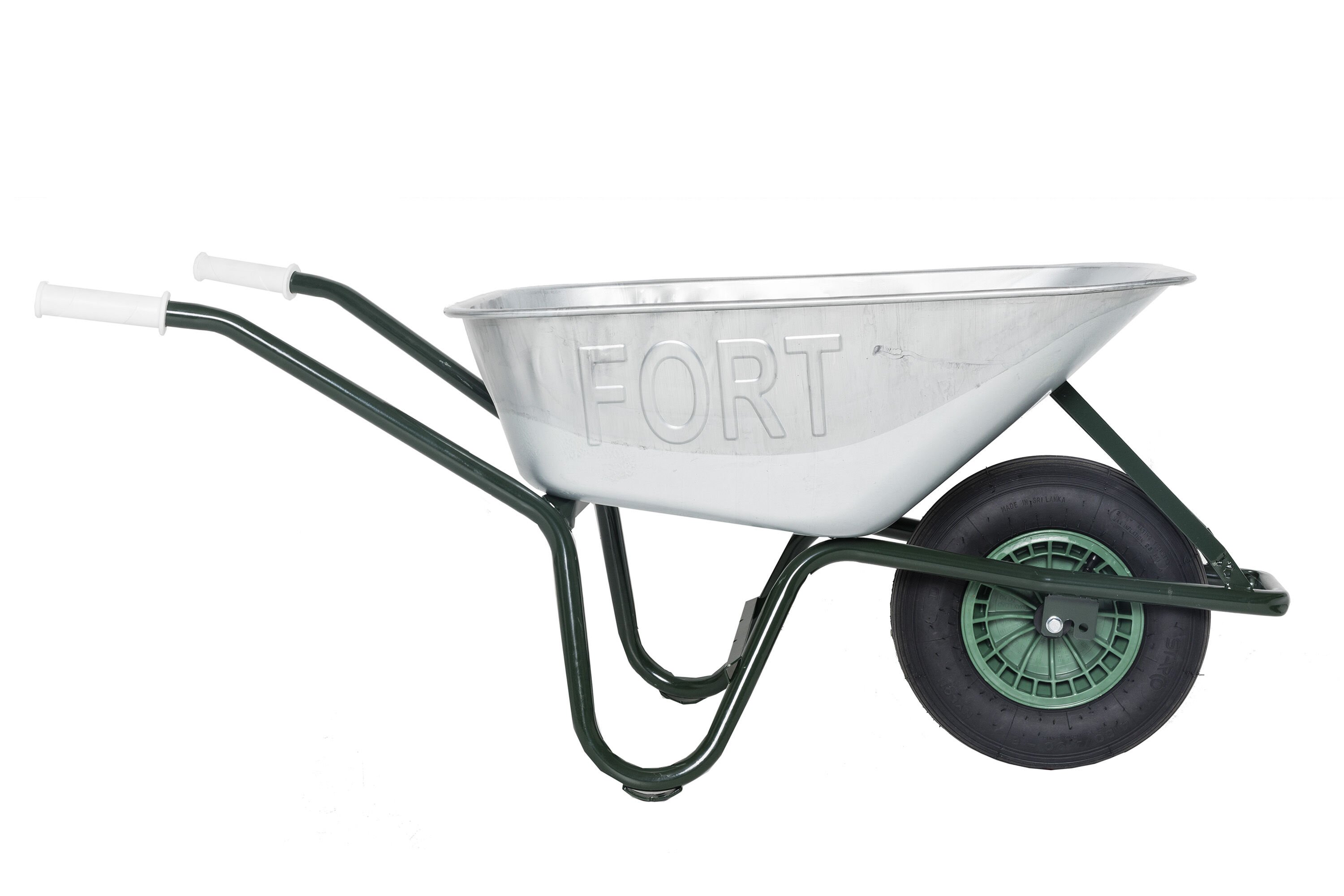 FORT 116B-90 - Kruiwagen - Gegalvaniseerd - 90 liter - 13 cm