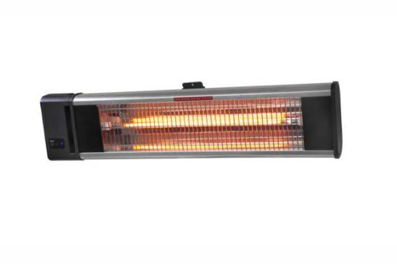 Eurom TH1800R - Terrasverwarmer - Grijs - 1800 W