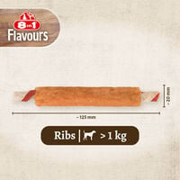 8in1 Triple Flavour Ribs - Hondensnack - 6 Stuks