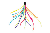 Beeztees Kattenhengel Regenboogpluim - kattenspeeltje - 70 cm