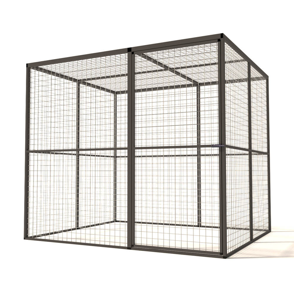 Glorenza Lilly - Kattenren - Antraciet - 178x176x207 cm Glorenza Lilly - Kattenren - Antraciet - 178x176x207 cm