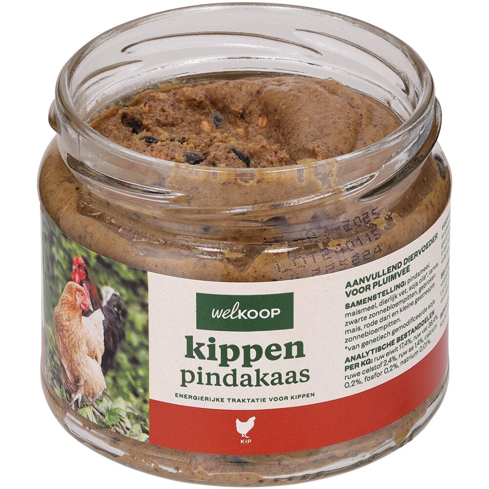 Welkoop Kippenpindakaas - Kippensnack - 300 Gram