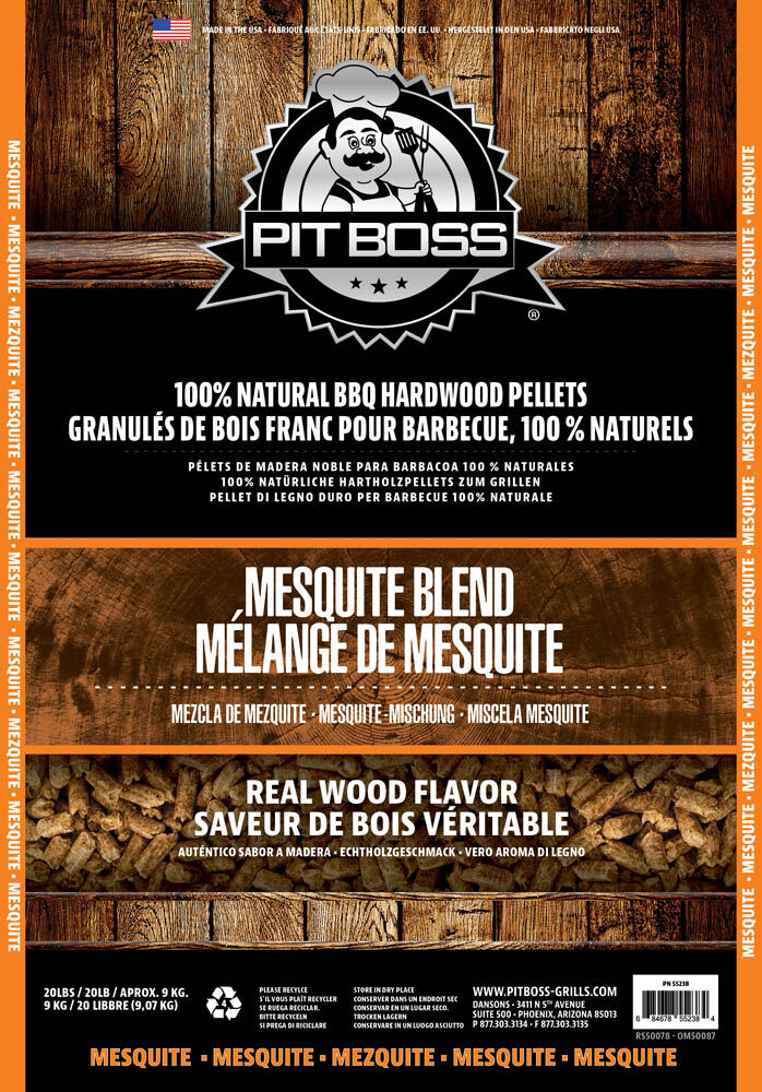 Pitboss Mesquite - Hardhoutpellets - 9 Kilogram - Mesquite