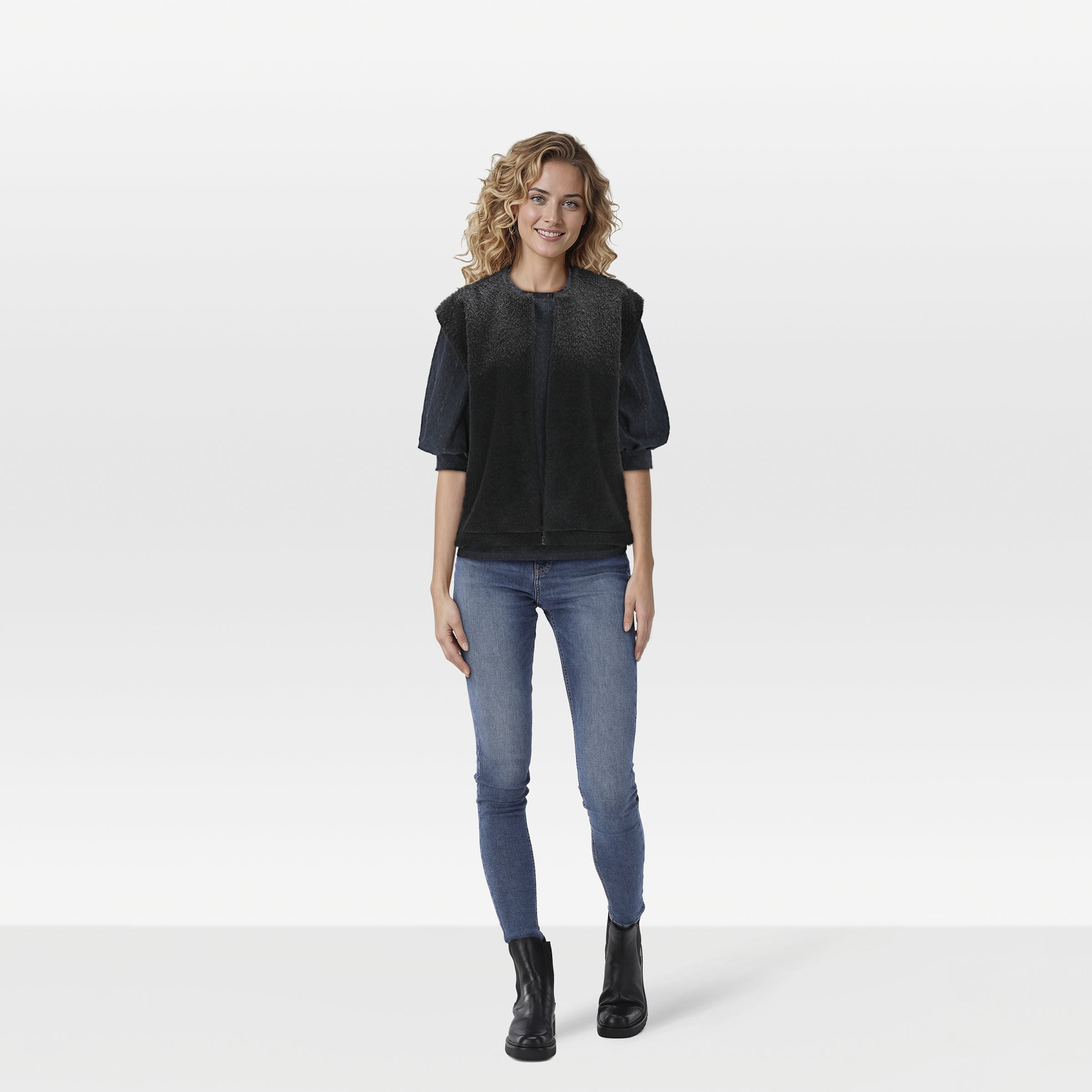 Veleste Ciana - Gilet - Antra - 36 Veleste Ciana - Gilet - Antra - 36