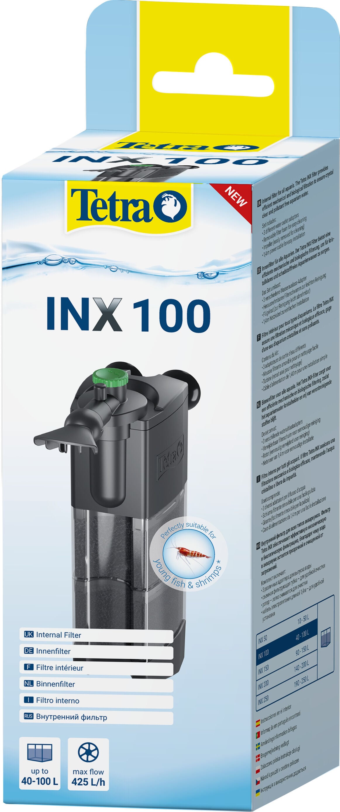 Tetra INX 150 - Binnenfilter Aquarium