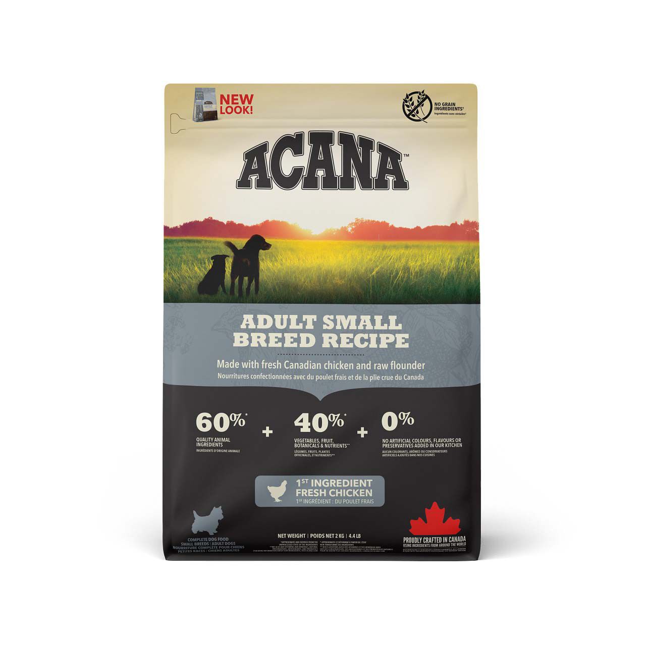 Acana Dog recipe Adult Small - Hondenvoer - 2 Kilogram - gevogelte