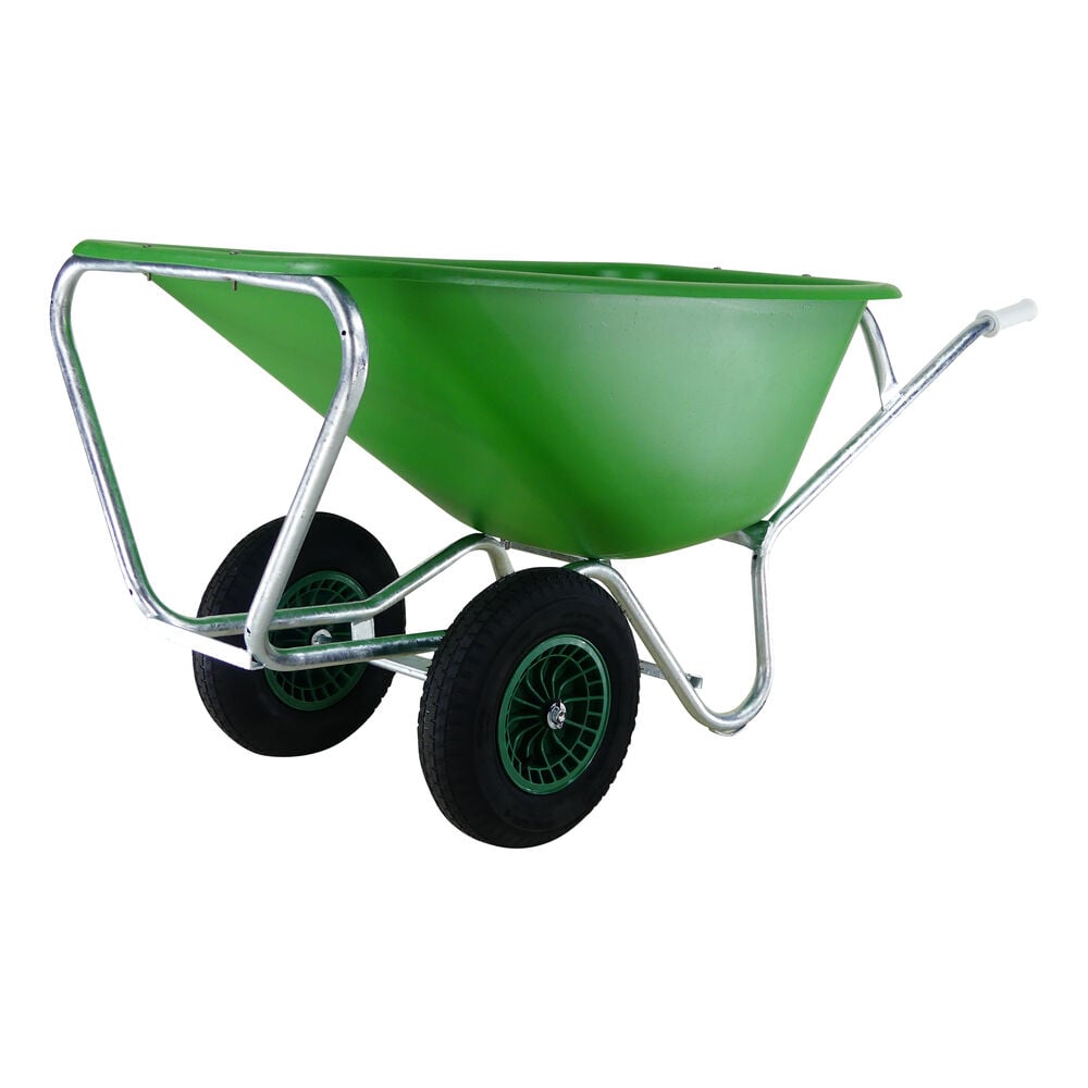 Altrad Fort F&S 165/2 Farm & Stable - Kruiwagen - Groen - 165 liter